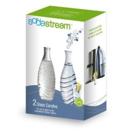 Aparate de preparare sifon Set 2 carafe de sticla Sodastream 615 ml , pentru aparate Crystal sau Penguin