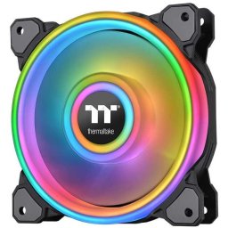 Riing Quad 12 RGB Radiator Fan TT Premium Edition Single Fan Pack Black