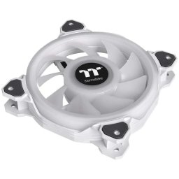 Riing Quad 12 RGB Radiator Fan TT Premium Edition Single Fan Pack White