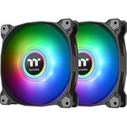 Pure Duo 12 ARGB Sync Radiator Fan (2-Fan Pack)-Black