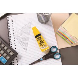 Lipici universal pentru scoala si birou UHU Twist&Glue, aplicator 3 in 1, 35ml, vrac