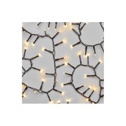 Ghirlandă LED de exterior, 600 LED/17 m, IP44, alb cald