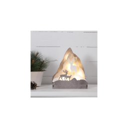 Decorațiune LED de Crăciun FAUNA 10xLED/0,03W/2xAA Eglo 410412
