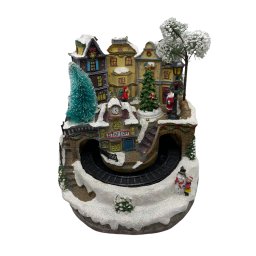 Decoratiune Cadou Craciun - Station Santa Claus