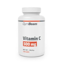 GymBeam Vitamina C 500 mg 120 caps.
