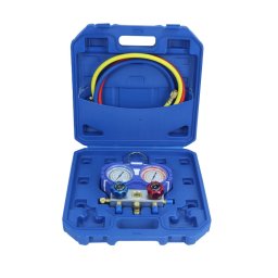 Manometru tip diplomat pentru freon R410A, R22, R407C, R134A