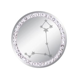 Martisor Brosa Inox Banut Pietre Constelatie Pesti Argintiu