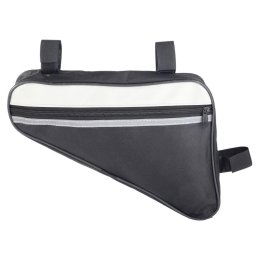 Geanta de bicicleta, Everestus, 21OCT1211, 29 x 21 x 6 cm, Poliester, PVC, Negru, saculet inclus
