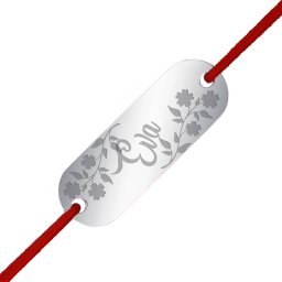 Martisor Bratara Inox Placuta Argintie Nume Eva