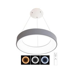 Lustră LED dimabilă NEST LED/40W/230V 3000-6500K Ecolite WMKL02R-40W/LEDSED + telecomandă