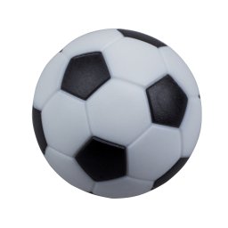 Mingi fotbal White/Black 36mm