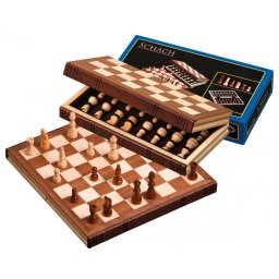 Set Sah de calatorie, mediu, in forma de carte