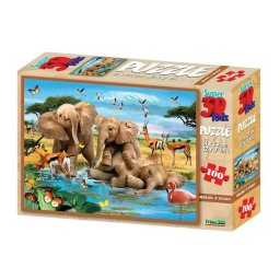 Puzzle 3D Making a Splash 100 piese