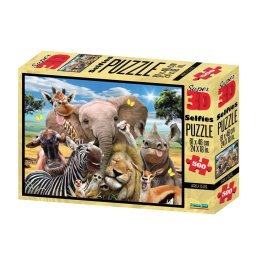 Puzzle 3D Africa Selfie 500 piese