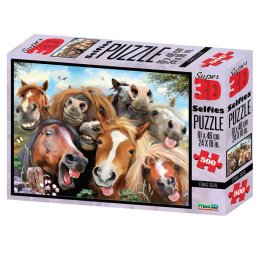 Puzzle 3D Stable Selfie 500 piese