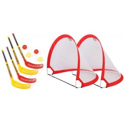 Set complet Fun hockey 4 crose si doua porti