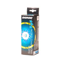 Mingi tenis (3buc) Donic*** P40+ white