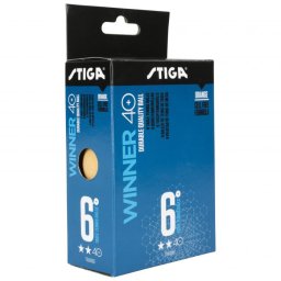 Set 6 mingi de tenis Winner ABS 2 Orange Stiga