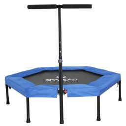Trambulina hexagonala cu maner 136 cm Spartan