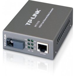 Media convertor Convertor TP-LINK MC111CS, RJ45 10/100M la fibra SC single-mode 100M, Full-duplex, 20Km