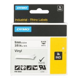 Tape vinyl DYMO RHINO 9mm x 5,5m biała 18443 (1 pc ; white color)