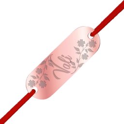 Martisor Bratara Inox Placuta Rose Gold Nume Vali