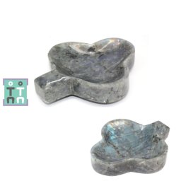 Bol Labradorit Natural - Frunza - 190x159x41 mm - Unicat