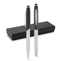 Set pix si roller cu touchscreen, Everestus, 20IAN1913, Negru, Metal
