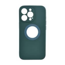 Husa Telefon Silicon MagSafe iPhone 12 Pro Max 6.7 Matte Green