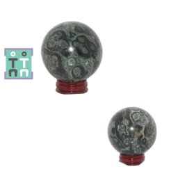 Sfera Jasp Kambaba Mineral Natural - 65 x 65 mm - Unicat