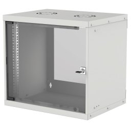 CABINET 19" INTELLINET 9U Basic, fixare pe perete, Flatpack, Gray, fara capac spate, 487 (h) x 540 (w) x 400 (d) mm "714167
