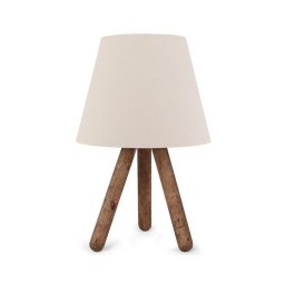 Lampă de masă AYD 1xE27/60W/230V bej/maro