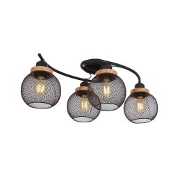 Lustră aplicată PABLO 4xE27/60W/230V Globo 15663-4D