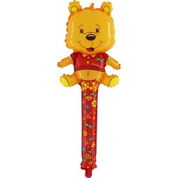 Balon folie bastonas Ursulet 64 cm