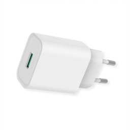 Incarcator priza 1 x USB-A Quick Charge 3.0 18W, Roline 19.11.1061
