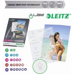 Folie de laminat Folie pentru laminare, A4 - 125 microni 100 folii/cutie LEITZ