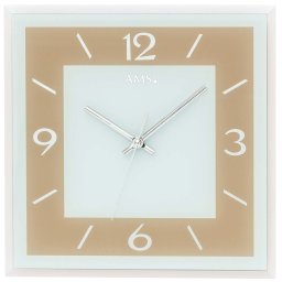 Ceas de perete AMS 9574 modern - Serie: AMS Design