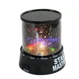 Lampa de veghe si relaxare Star Master cu proiector stele, efecte lumina