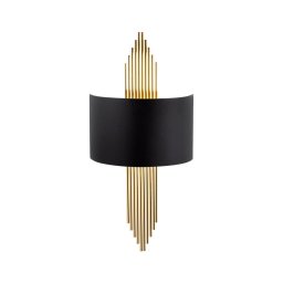 Aplică 1xE27/40W/230V aurie/neagră
