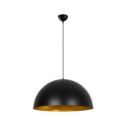 Lustră suspendată pe cablu SIVANI, 1xE27, 40W, 230V, Ø 60 cm, negru/cupru