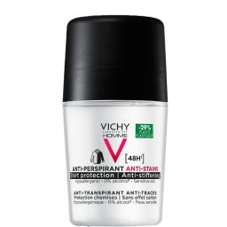 Deodorant roll-on antiperspirant pentru barbati eficacitate 48h Vichy, 50 ml (Concentratie: Roll-On, Gramaj: 50 ml)