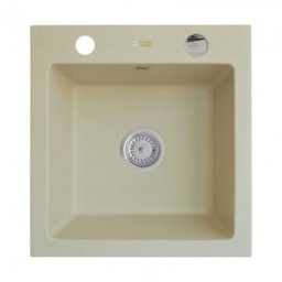 Chiuveta granit Pyramis CALEA 1B 48x50,5 Beige Pyramis 070024301