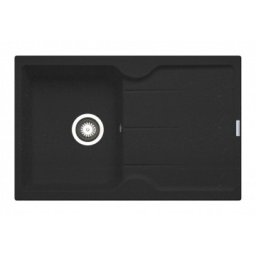 Chiuveta granit PORTOS 1B 1D 78x50 Negru