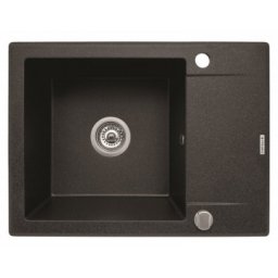 Chiuveta bucatarie KORFU 62x46 1B 1D Black