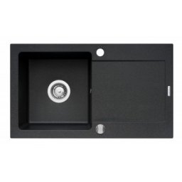 Chiuveta bucatarie MIDO 76X44 1B 1D Black