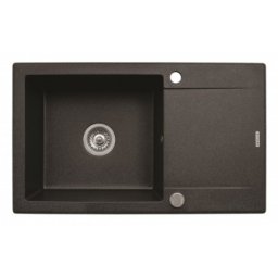Chiuveta bucatarie MIDO PLUS 78x46 1B1D Black