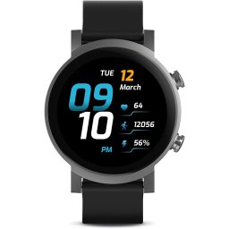 Ceas Smartwatch Mobvoi TicWatch E3, 47 mm, GPS, IP68, Panther Black