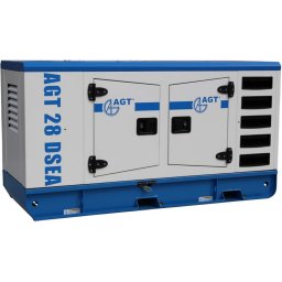 Generator de curent diesel AGT 28 DSEA, isonorizat, trifazat, 28 kVa