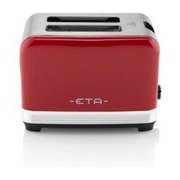 Prajitor de paine ETA ETA916690030 STORIO Toaster, Power 930 W, 2 slots, Stainless steel, Red