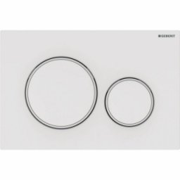 Clapeta Geberit Sigma 20 alb/alb mat/alb